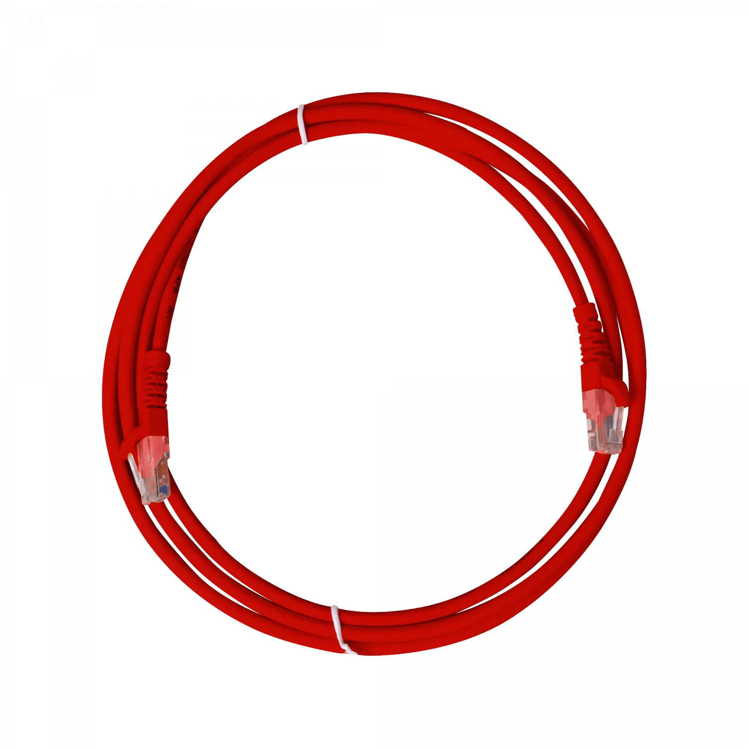Cable Patch Cruzado LINKMADE Cat6 2mt Rojo U/UTP CrossOver 568A/568B 1