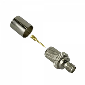 RPSMA-Hembra CA400 LMR400 Conector Crimpeable Serie-400