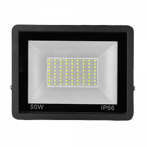 Lámpara LED Exterior, 50W, 900lm, 120°, 165-265V AC, IP66