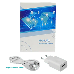 Amplificador de Señal Celular LINTRATEK KW-DCS-23 - 2300MHz, 70dB, 2 Puertos N-Hembra