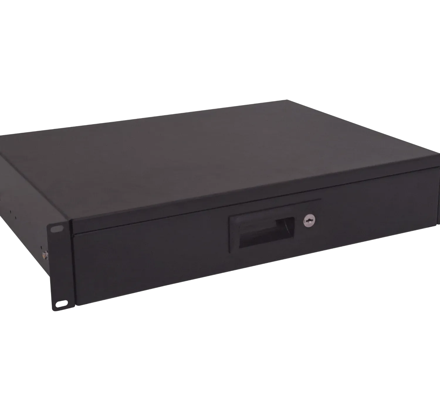 Cajon con Llave LINKMADE RAC-2U 2U Negro Profundidad 30cm Altura 2RU< 1