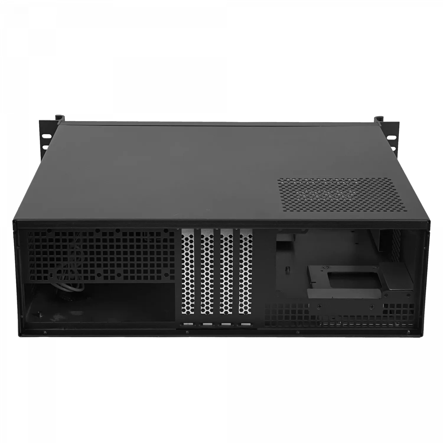 Case Rack LINKMADE RAG-3U 3U ATX MATX con 2 Ventiladores Requiere Fuente ATX 1