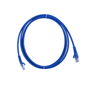 LINKMADE 2MT CAT6 AZUL LSZH CABLE PATCH INYECTADO MULTIFILAR