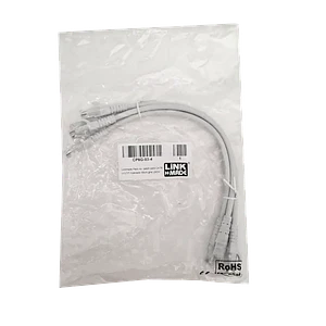 Pack x4 Cable Patch LINKMADE Cat6 Gris 30cm LSZH Inyectado Multifilar