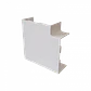 Angulo plano LinkChip QN1P 100x50mm blanco para canaleta - Miniatura 1