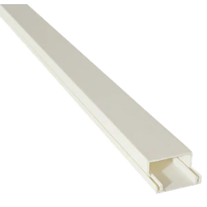 LINKCHIP Canaleta PVC 20x10mm con-Tapa 2mt CC-2010-W.