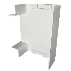 Derivación en T Blanca para Canaleta 100x50mm - LinkChip QN1T