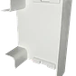 Derivación en T Blanca para Canaleta 100x50mm - LinkChip QN1T - Miniatura 1