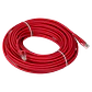 Cable Patch LINKMADE Cat5e 20mt Rojo LSZH Inyectado Multifilar - Miniatura 1