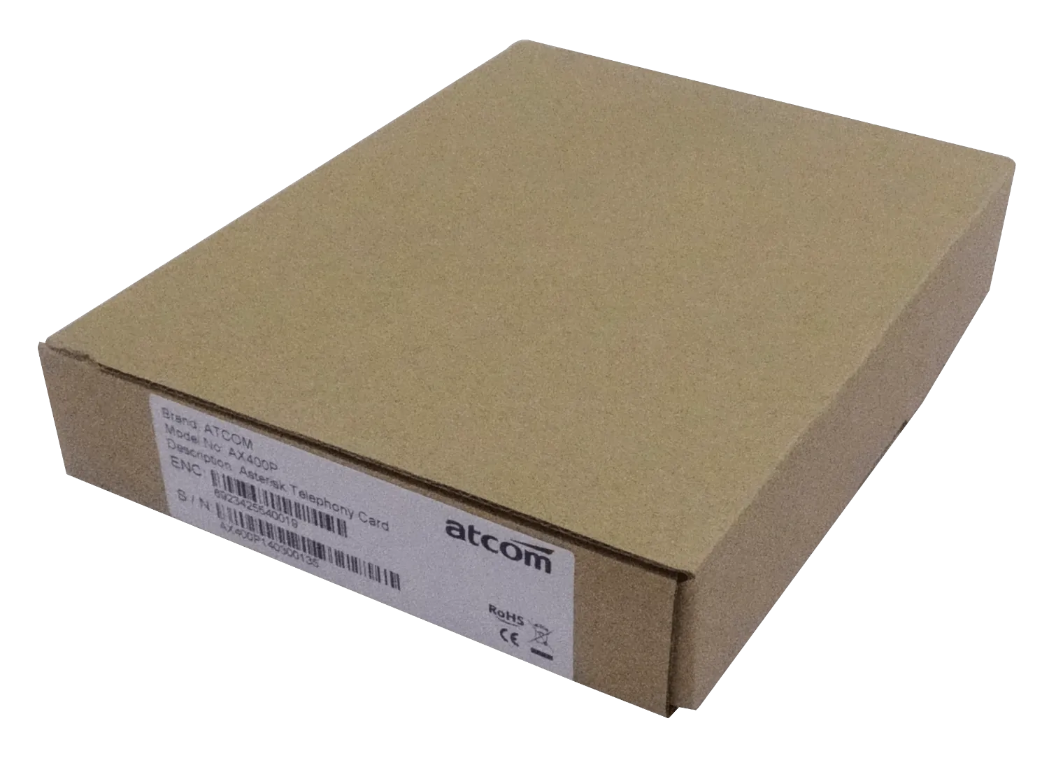 ATCOM PCI 4X 4-RJ11 REQ-AX110 3.3/5V 32BIT TARJETA ASTERISK 1