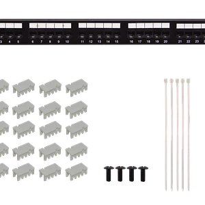 CAT3 25-RJ45 8P8C PATCH PANEL 1U Telefonia