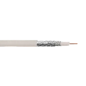 RG6 Blanco 305mts Carrete RG-6 Cable Coaxial 75ohm Aleacion-CCS