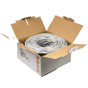 Caja Cable UTP LINKCHIP Similar-Cat6 Gris AWG24/0.5mm CCA 305mt Aleación