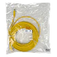 Cable Patch LINKMADE Cat5E Amarillo LSZH, 15m, Inyectado, Multifilar   - Miniatura 1