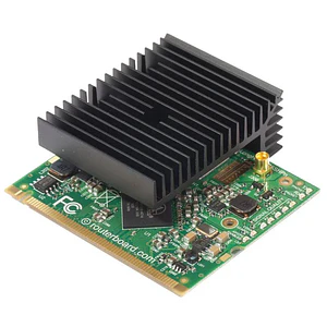 Tarjeta de Red Inalámrbica MikroTik R5SHPN 5GHz MMCX 29dBm AR9220 MiniPCI de Super High Power