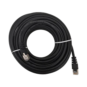 Cable Exterior LINKMADE Cat5e Negro SF/UTP 10mt para Instalación en Exteriores