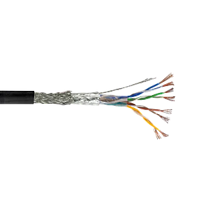 Cable Exterior LINKMADE Cat5e SF/UTP 35mt Negro Multifilar