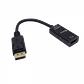 Adaptador de Video 4K HDMI Hembra a DisplayPort Macho 4K Negro 8cm - Miniatura 1