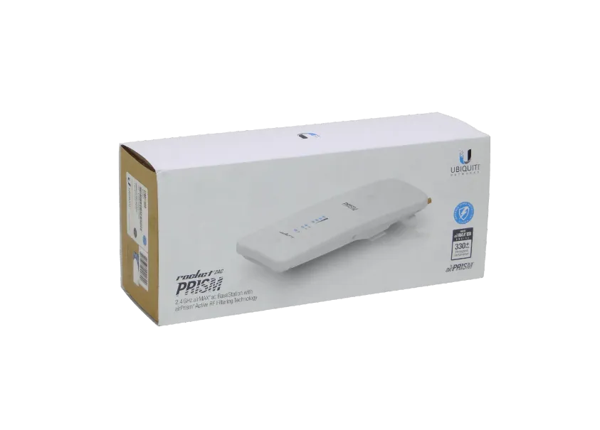 UBIQUITI 1-1000 2,4GHz 2-RPSMA-H .SMA-H GPS 2x2 incPoE24V 330mbps 1