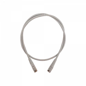 Cable Patch LINKMADE Cat6 Gris LSZH 1m Inyectado Multifilar con Alta Velocidad y Rendimiento