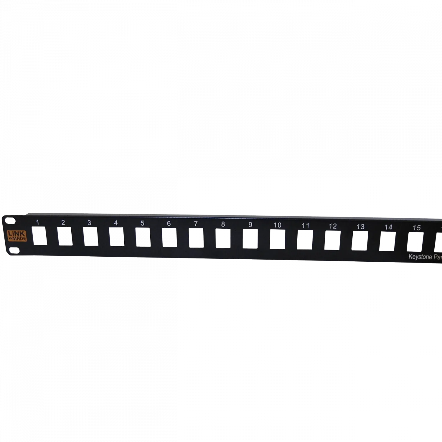 Cubierta Patch Panel Linkmade Keytstone 16, 1U 1
