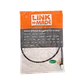 Cable Patch LINKMADE Cat6 S/FTP 1mt Negro LSZH Inyectado Multifilar - Miniatura 1