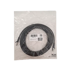 Cable Patch LINKMADE Cat6 S/FTP 7mt Negro LSZH Inyectado Multifilar
