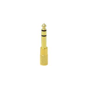 Adaptador de Audio 3.5mm Hembra a 6.35mm Macho Estéreo, Phone 1/8” a 1/4”