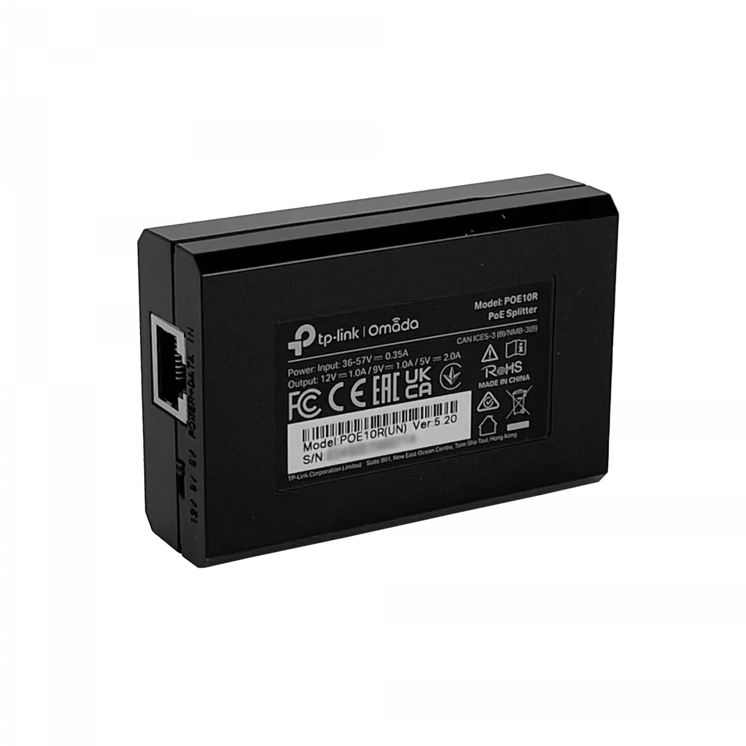 Splitter TP Link TL-POE10R, PoE, 10/100/1000Mbps RJ45, Plug and play 1