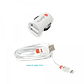 Cargador 2-USB-Hembra-AH 5V 2,1A Auto/12V-24V/Macho-Encendedor Vehicul - Miniatura 1