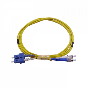 2mt SC-FC MonoModo SM Duplex Jumper Cable Fibra 9/125um 3.0mm