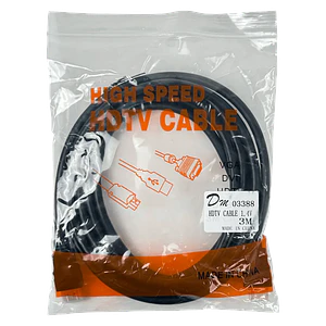 Cable HDMI v1.4 3.0m Macho-Macho, Negro, Full HD 1080p