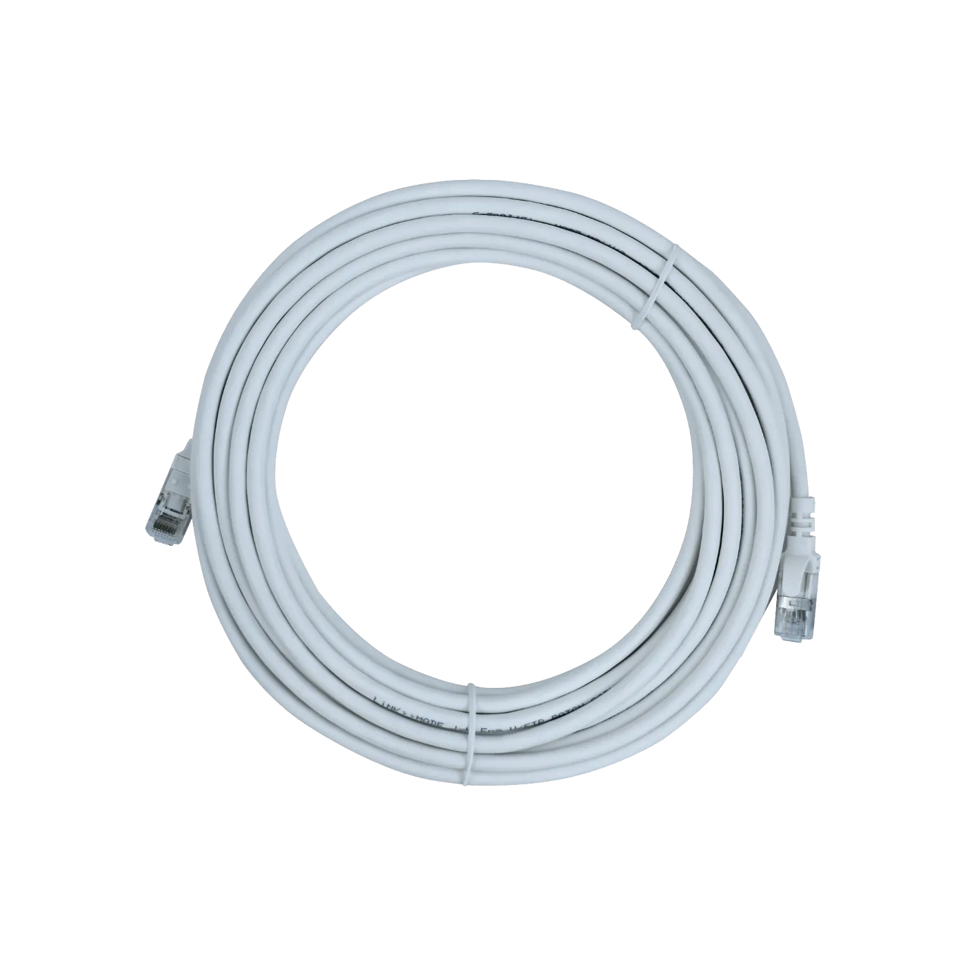 Cable Patch LINKMADE Cat6a U/FTP 7mt Blanco LSZH Inyectado Multifilar 1