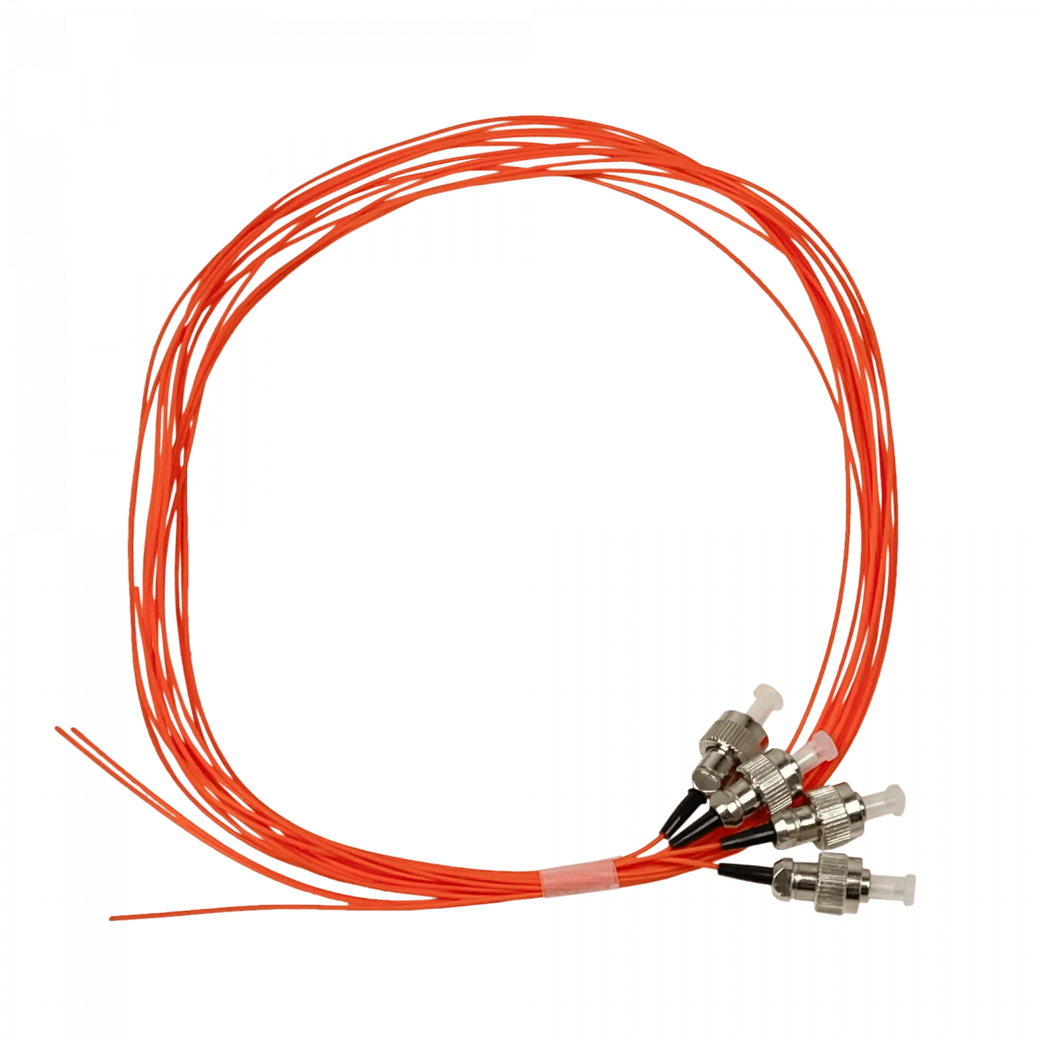 Pigtail de Fibra Óptica Monomodo SC/UPC 1.5m LSZH - Paquete de 4 Unidades - JFMF-4 1