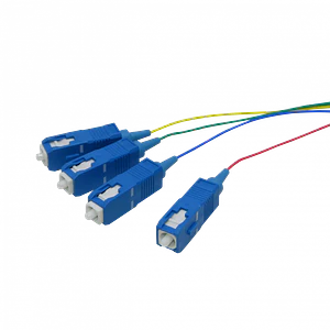 SC/UPC SM 1,5mt 4-unidades Pigtail 150cm 0,9mm 1.5mt MonoModo 9/125um