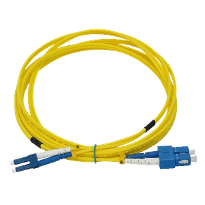 3mt LC-SC/UPC MonoModo SM Duplex Jumper Cable Fibra 9/125um 3mm