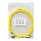 3mt LC-ST/UPC MonoModo SM Duplex Jumper Cable Fibra 9/125um 3mm LSZH - Miniatura 1