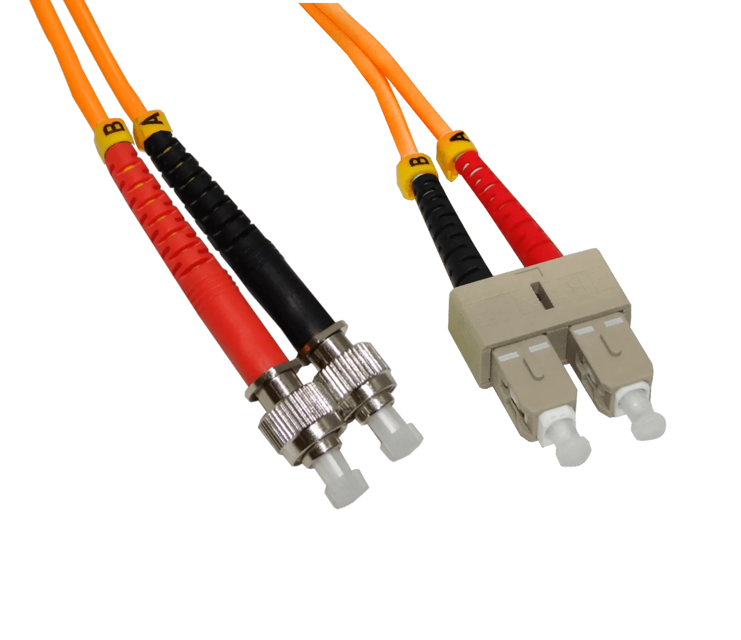 3mt ST-SC OM1 MultiModo MM Duplex Jumper Fibra 62.5/125um LSZH 1