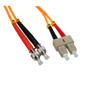 3mt ST-SC OM1 MultiModo MM Duplex Jumper Fibra 62.5/125um LSZH