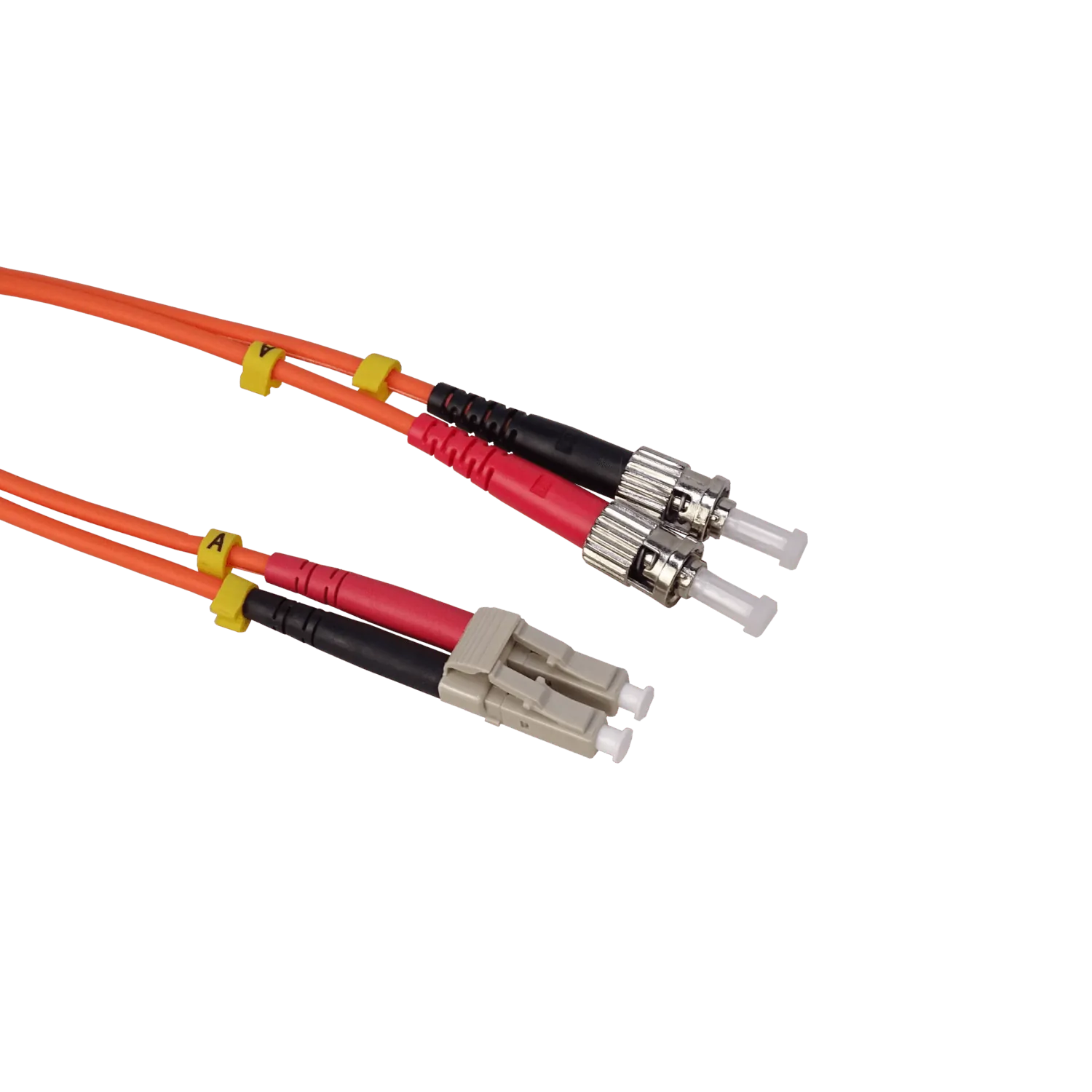 3mt LC-ST OM1 MultiModo MM Duplex Jumper Fibra 3.0mm 62.5/125um LSZH 1