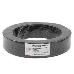 Negro 2x20AWG CCA 2x0,5mm2 100mts Cable Paralelo Multifilar 28x0,15mm