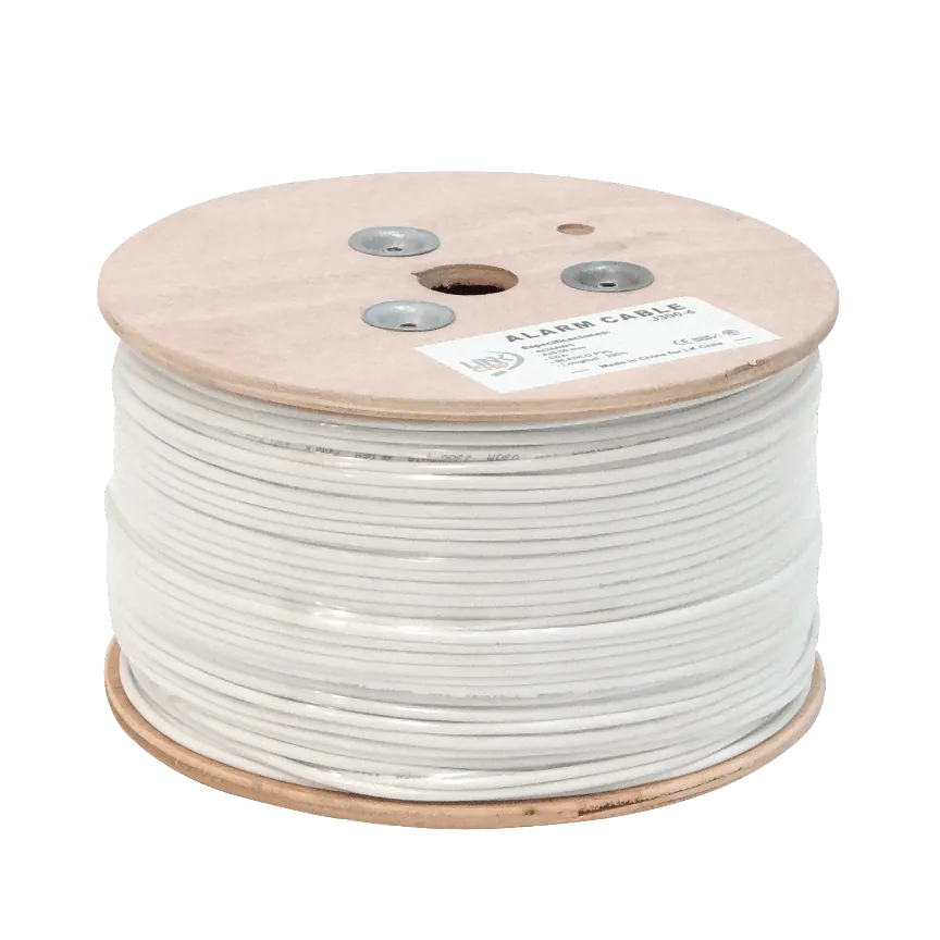 Cable Telefónico 4C, 24AWG, 2 Pares, Redondo, Aleación CCA, 300m 1