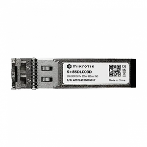 Módulo Transceptor SFP+ Mikrotik, 10Gigabit Ethernet, Multimod 300m