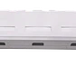 Roseta RST-6 6-Keystone Sobrepuesta Blanca con Doble Contacto - Miniatura 1