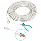 Cable Patch Genérico Cat5e 20mt Gris CCA Inyectado 26AWG - Miniatura 1