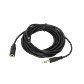 Cable de Audio 3.5mm Hembra a Macho, 4.5m, Estéreo, Negro, Phone-1/8 - Miniatura 1