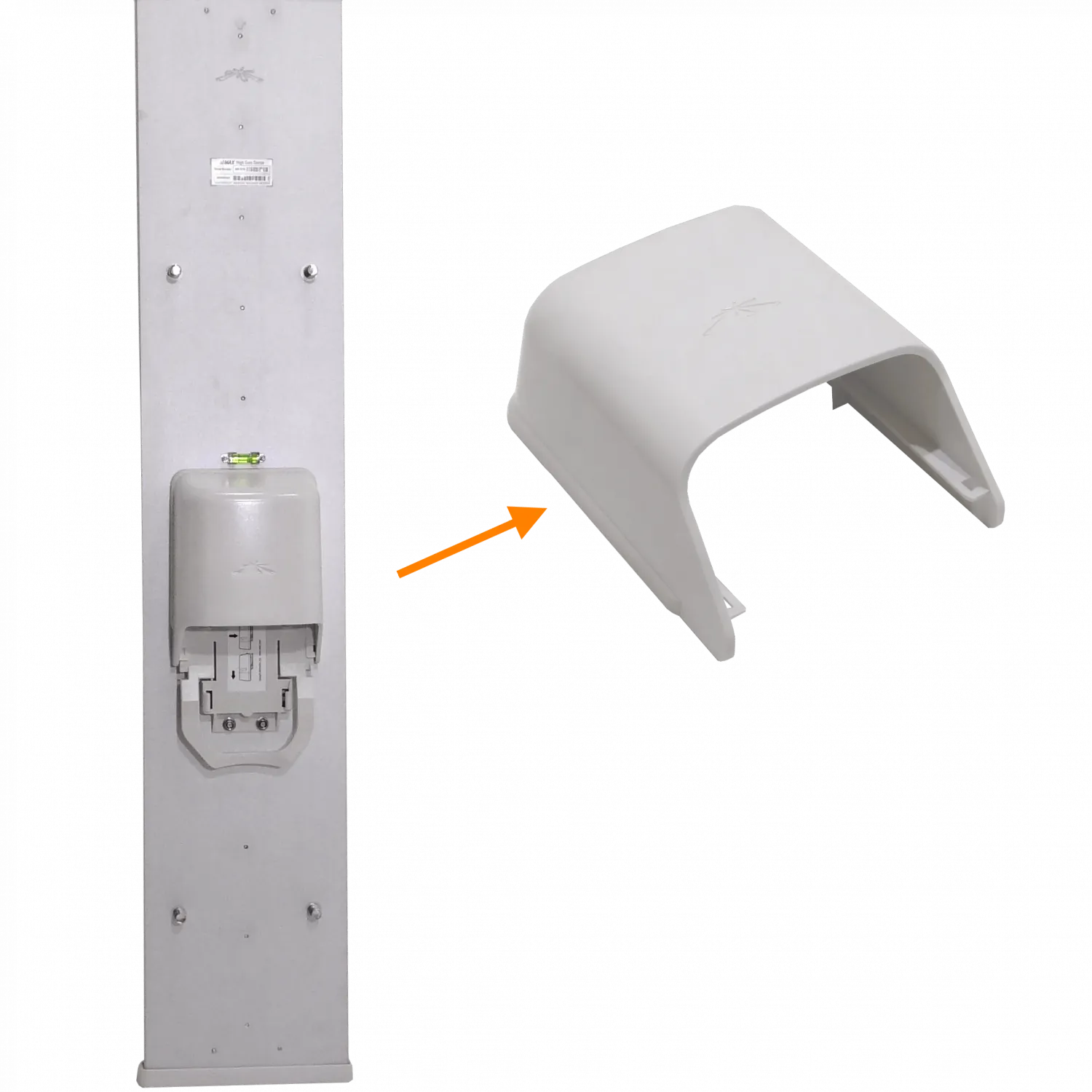 Antena Sectorial Ubiquiti AM-3G18-120 - 18dBi, 120°, 3GHz, 2x2 MIMO 1