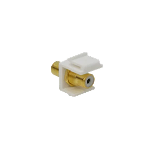 Blanco-RCA-H Blanco-RCA-H Keystone Blanco Hembra-Hembra H-H