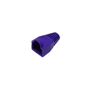 Morado Bolsa-100-unids Capuchon p/RJ45 Purpura Lila