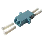 LC-LC Aqua OM3 DX-Duplex Copla p/Fibra Adaptador p/Cabecera-CL/Caja - Miniatura 1